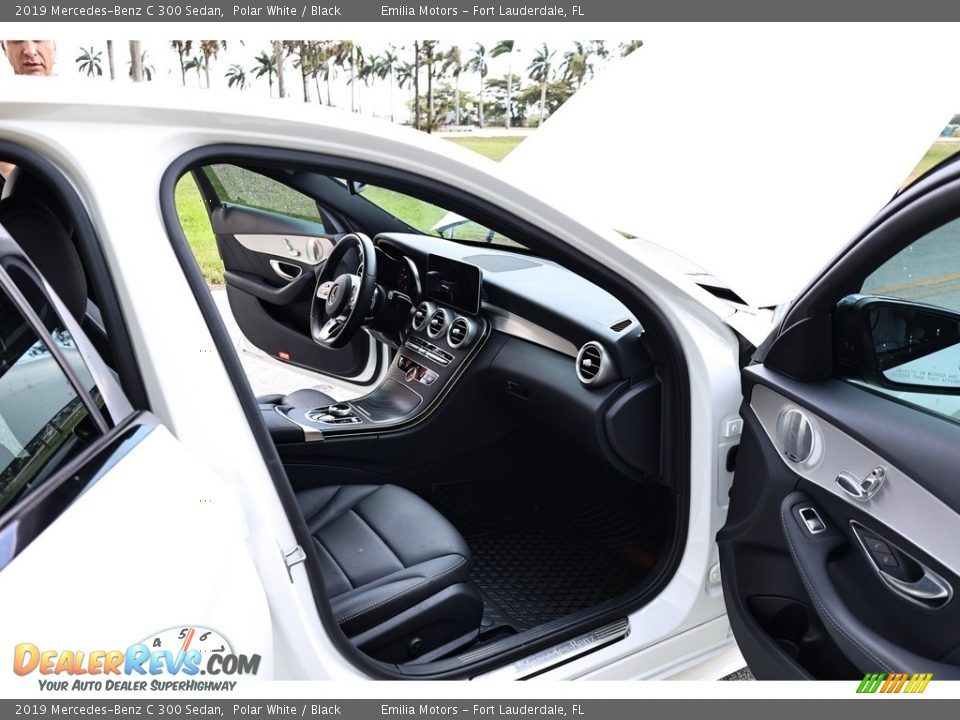 Front Seat of 2019 Mercedes-Benz C 300 Sedan Photo #17