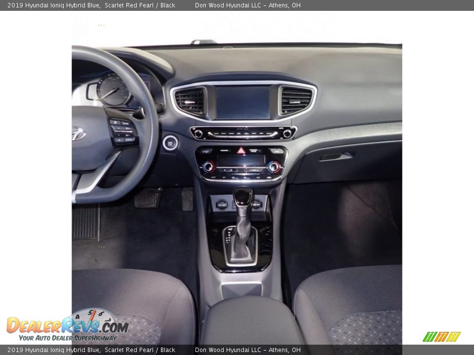 2019 Hyundai Ioniq Hybrid Blue Scarlet Red Pearl / Black Photo #23