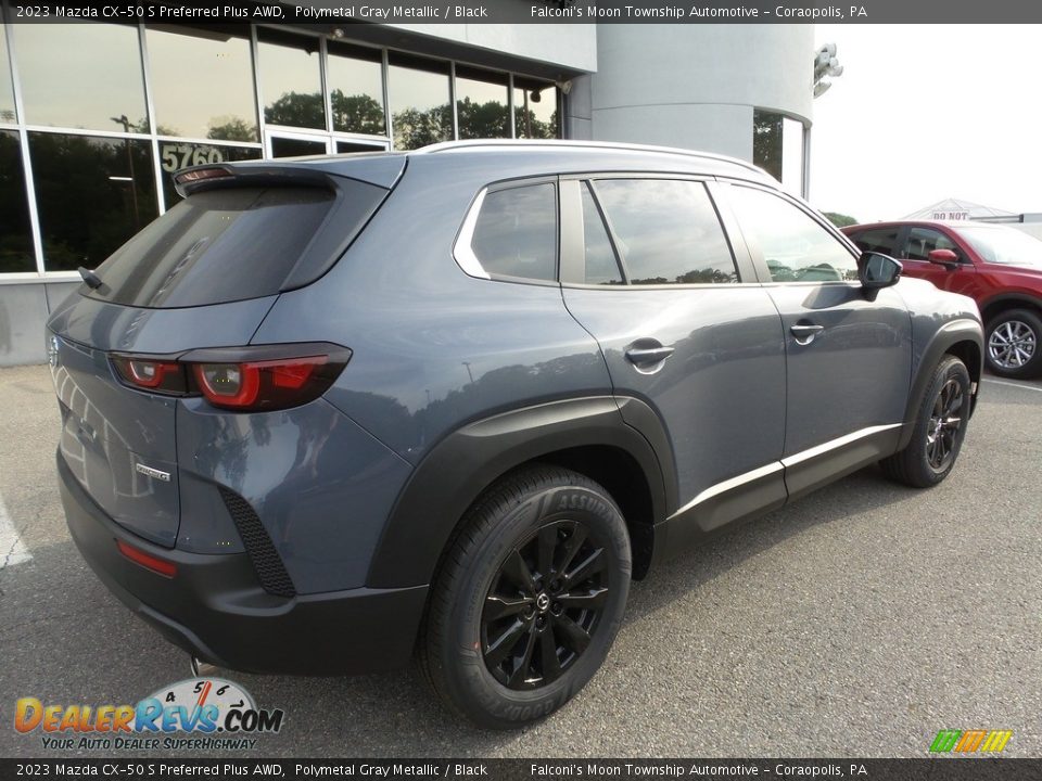 2023 Mazda CX-50 S Preferred Plus AWD Polymetal Gray Metallic / Black Photo #2