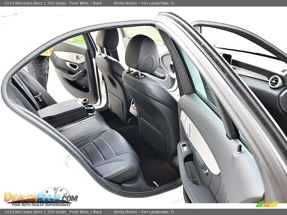 Rear Seat of 2019 Mercedes-Benz C 300 Sedan Photo #19