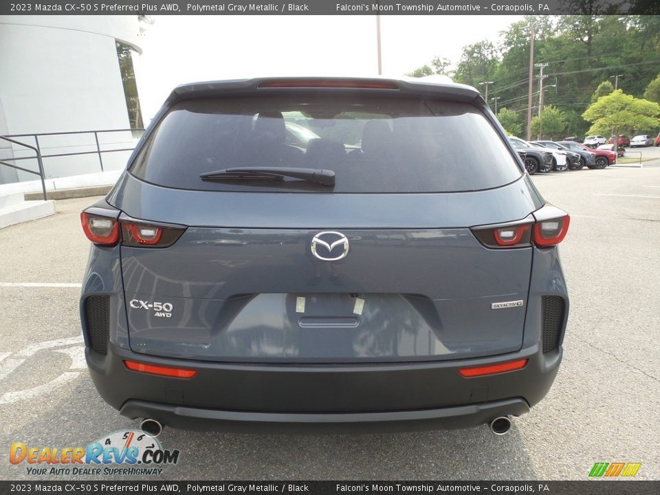 2023 Mazda CX-50 S Preferred Plus AWD Polymetal Gray Metallic / Black Photo #3