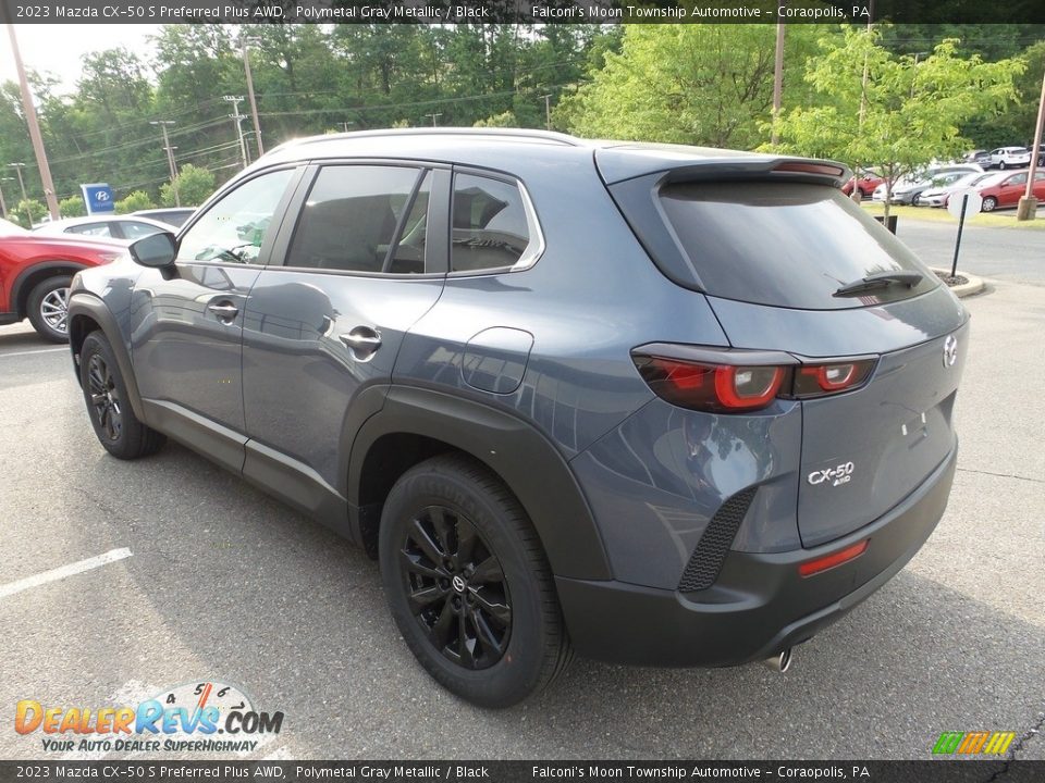 2023 Mazda CX-50 S Preferred Plus AWD Polymetal Gray Metallic / Black Photo #5