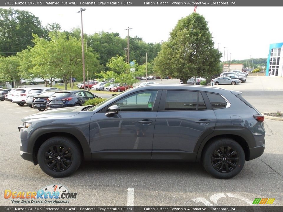 2023 Mazda CX-50 S Preferred Plus AWD Polymetal Gray Metallic / Black Photo #6