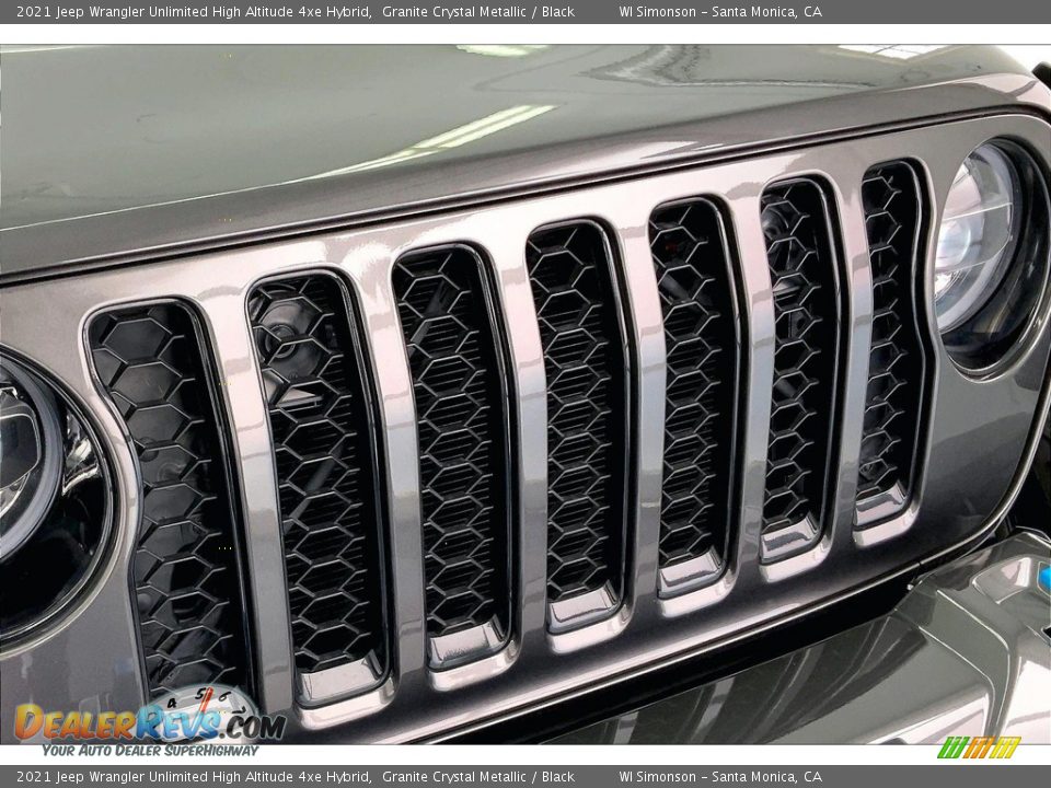 2021 Jeep Wrangler Unlimited High Altitude 4xe Hybrid Granite Crystal Metallic / Black Photo #29