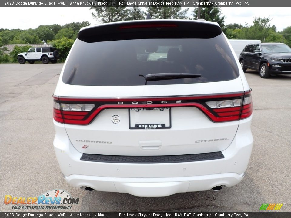 2023 Dodge Durango Citadel AWD White Knuckle / Black Photo #4