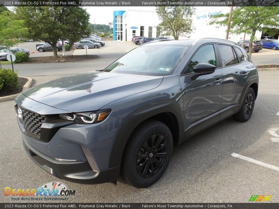 2023 Mazda CX-50 S Preferred Plus AWD Polymetal Gray Metallic / Black Photo #7