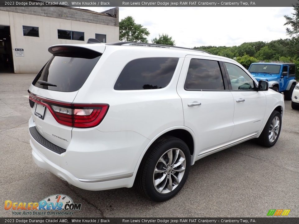 2023 Dodge Durango Citadel AWD White Knuckle / Black Photo #5