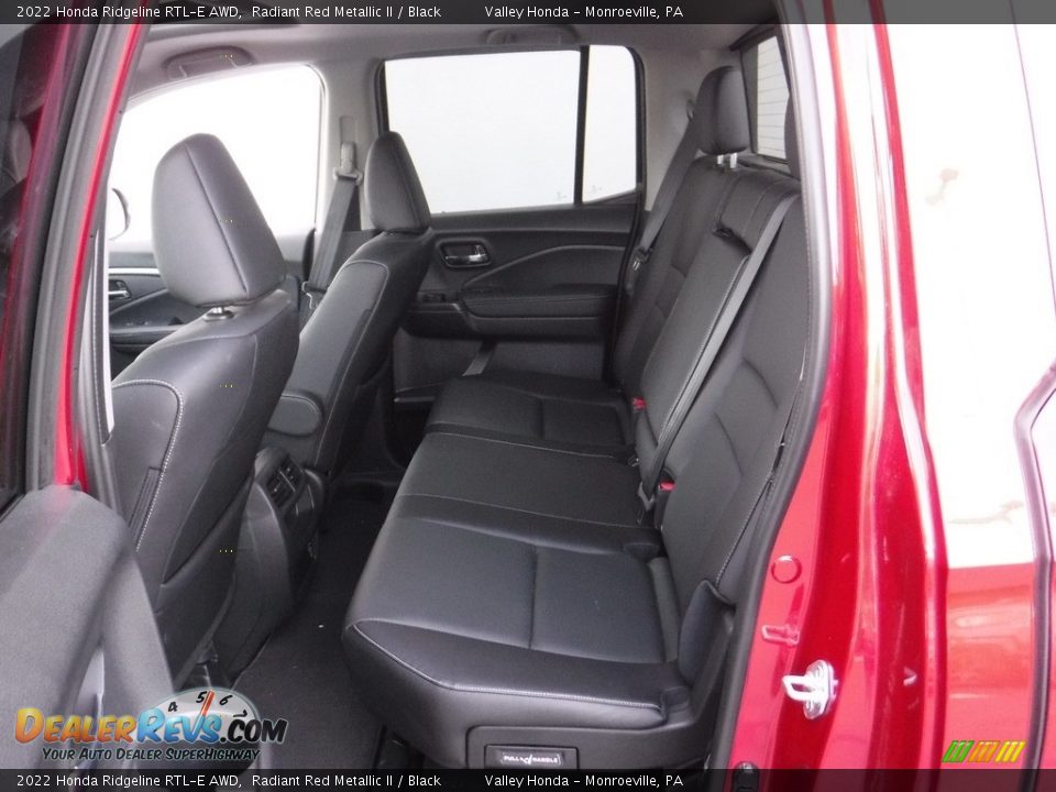 Rear Seat of 2022 Honda Ridgeline RTL-E AWD Photo #33