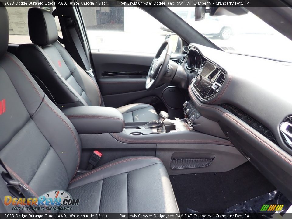 Front Seat of 2023 Dodge Durango Citadel AWD Photo #10