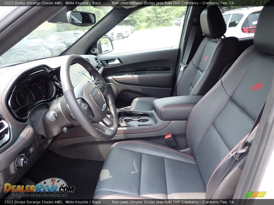 Front Seat of 2023 Dodge Durango Citadel AWD Photo #14