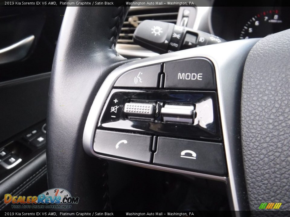2019 Kia Sorento EX V6 AWD Steering Wheel Photo #25