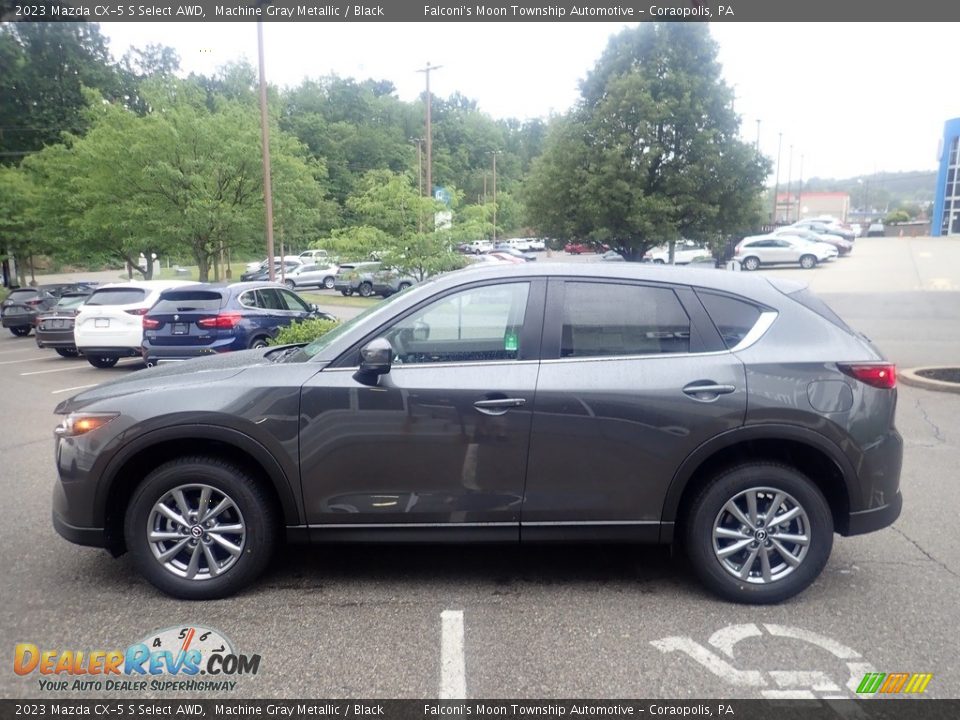 Machine Gray Metallic 2023 Mazda CX-5 S Select AWD Photo #6