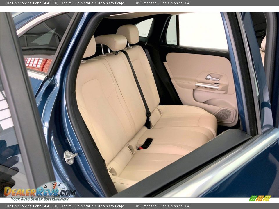 2021 Mercedes-Benz GLA 250 Denim Blue Metallic / Macchiato Beige Photo #19