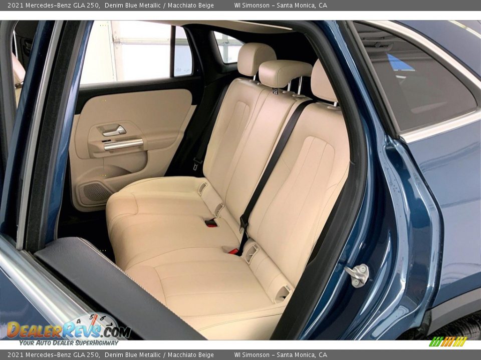 2021 Mercedes-Benz GLA 250 Denim Blue Metallic / Macchiato Beige Photo #20