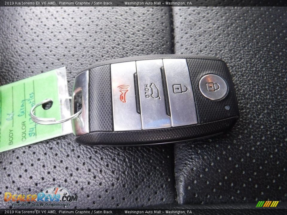 Keys of 2019 Kia Sorento EX V6 AWD Photo #32