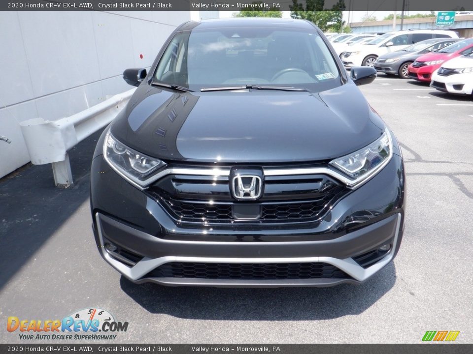 2020 Honda CR-V EX-L AWD Crystal Black Pearl / Black Photo #3