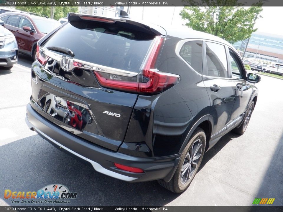 Crystal Black Pearl 2020 Honda CR-V EX-L AWD Photo #5