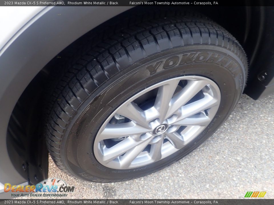 2023 Mazda CX-5 S Preferred AWD Rhodium White Metallic / Black Photo #10