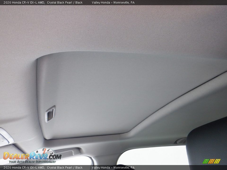 2020 Honda CR-V EX-L AWD Crystal Black Pearl / Black Photo #9
