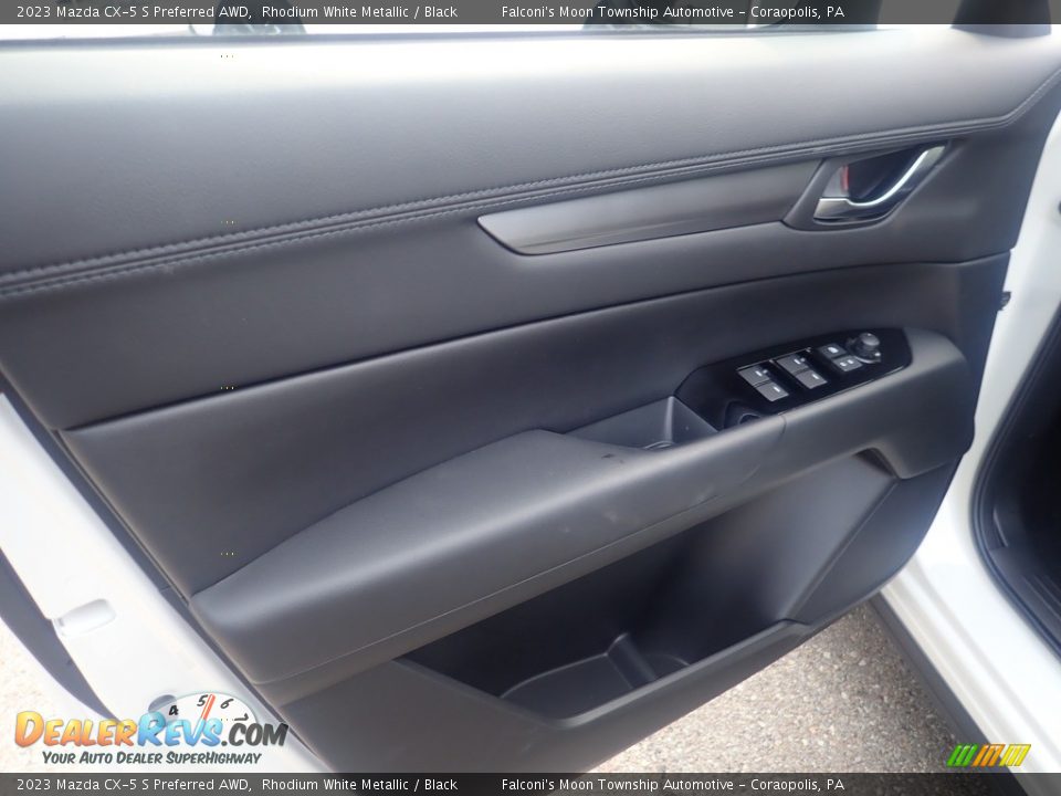 2023 Mazda CX-5 S Preferred AWD Rhodium White Metallic / Black Photo #14