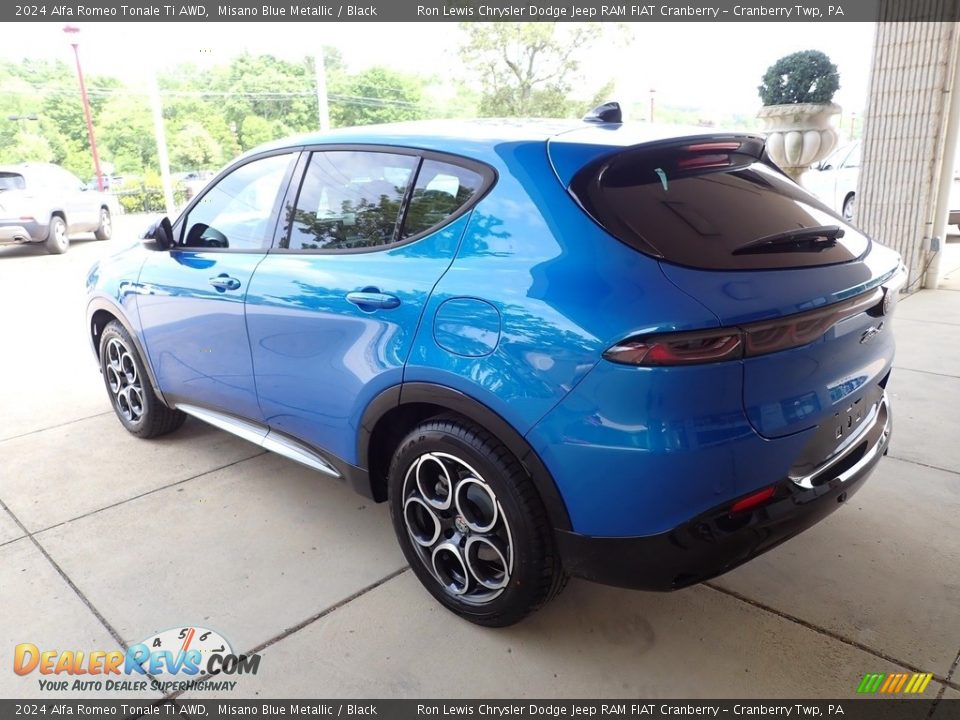 2024 Alfa Romeo Tonale Ti AWD Misano Blue Metallic / Black Photo #3