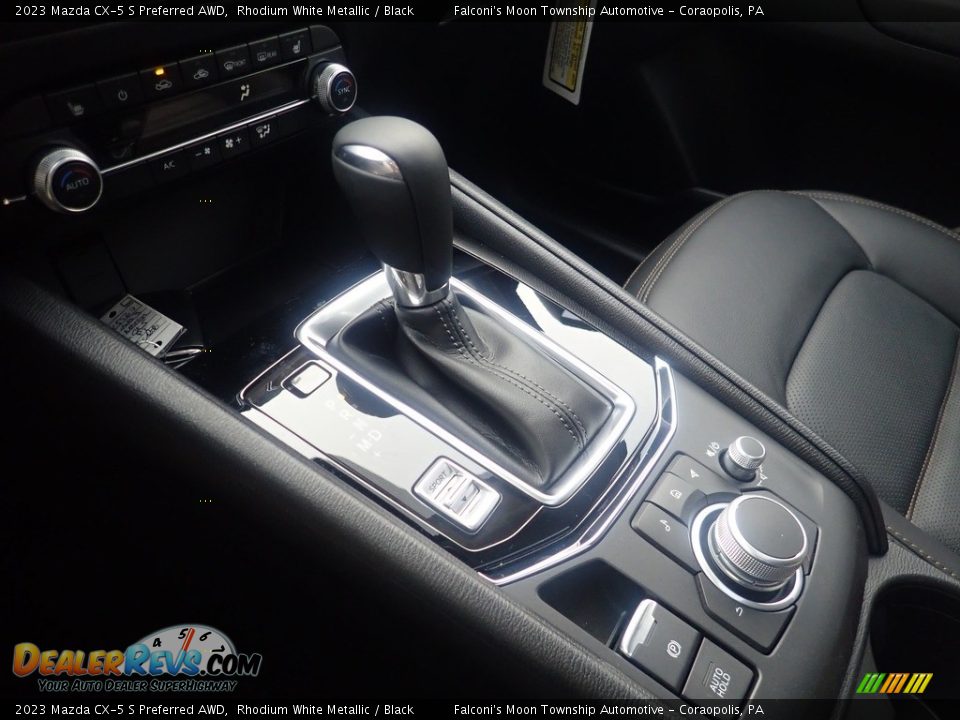 2023 Mazda CX-5 S Preferred AWD Rhodium White Metallic / Black Photo #16