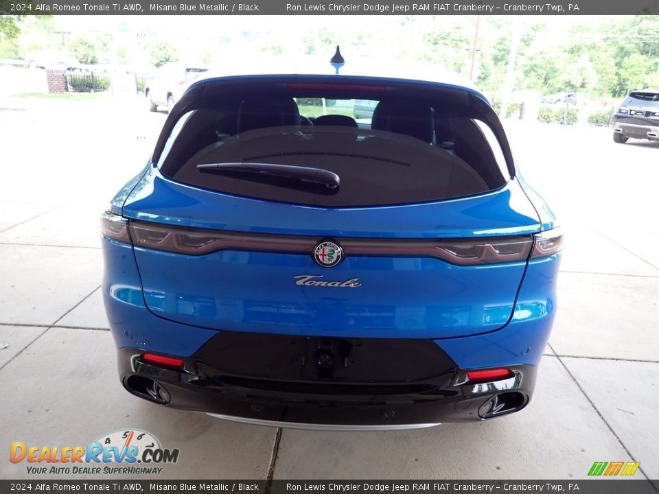 2024 Alfa Romeo Tonale Ti AWD Misano Blue Metallic / Black Photo #4