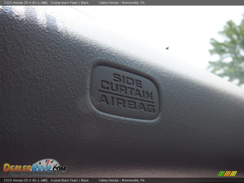 2020 Honda CR-V EX-L AWD Crystal Black Pearl / Black Photo #14