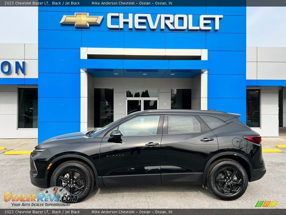 Black 2023 Chevrolet Blazer LT Photo #1