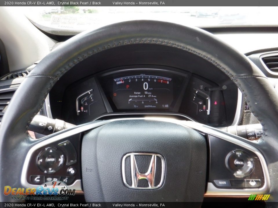 2020 Honda CR-V EX-L AWD Steering Wheel Photo #17