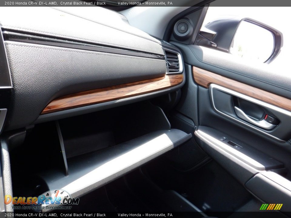 2020 Honda CR-V EX-L AWD Crystal Black Pearl / Black Photo #18