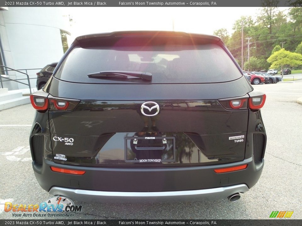 2023 Mazda CX-50 Turbo AWD Jet Black Mica / Black Photo #3