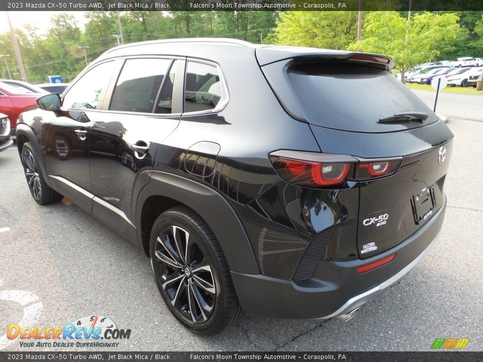 2023 Mazda CX-50 Turbo AWD Jet Black Mica / Black Photo #5