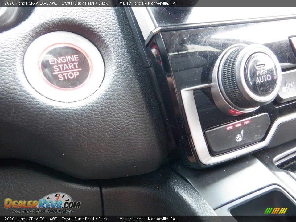 2020 Honda CR-V EX-L AWD Crystal Black Pearl / Black Photo #20