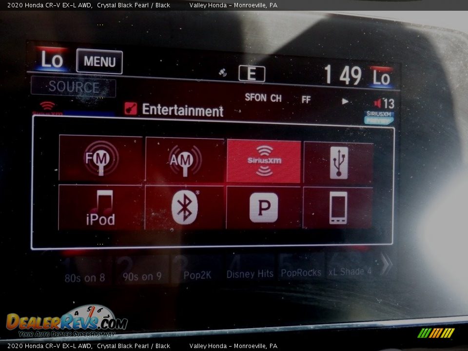 2020 Honda CR-V EX-L AWD Crystal Black Pearl / Black Photo #21