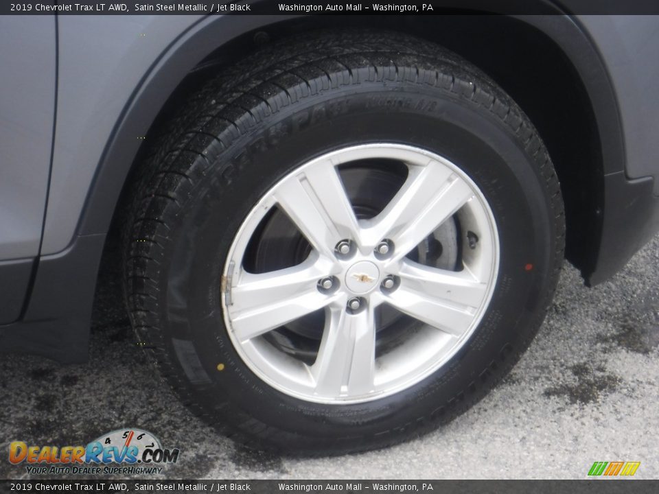 2019 Chevrolet Trax LT AWD Satin Steel Metallic / Jet Black Photo #3