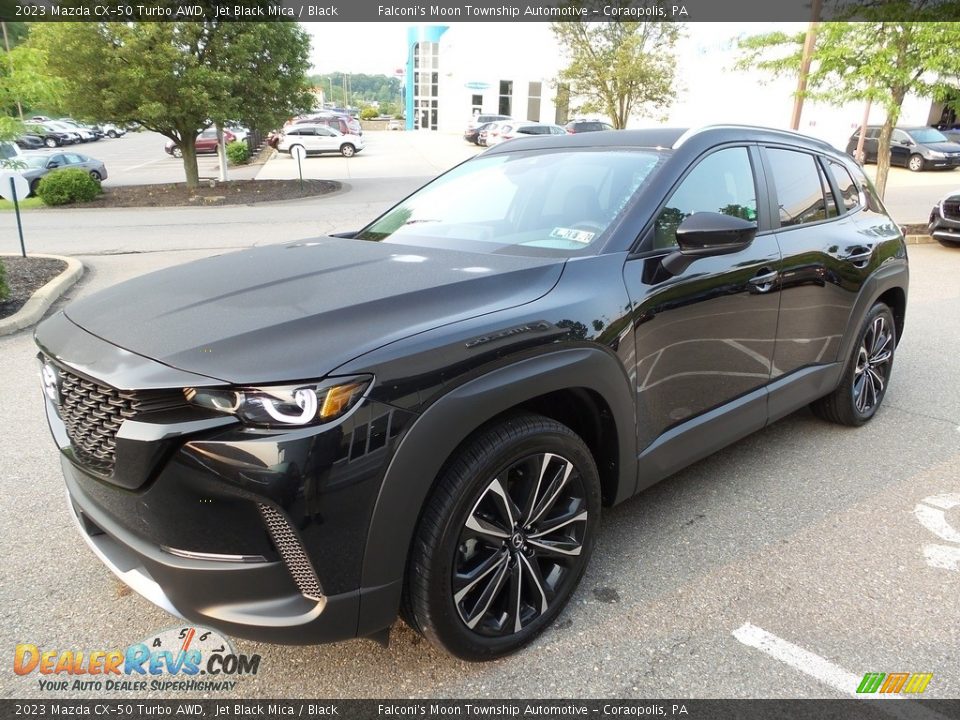 2023 Mazda CX-50 Turbo AWD Jet Black Mica / Black Photo #7