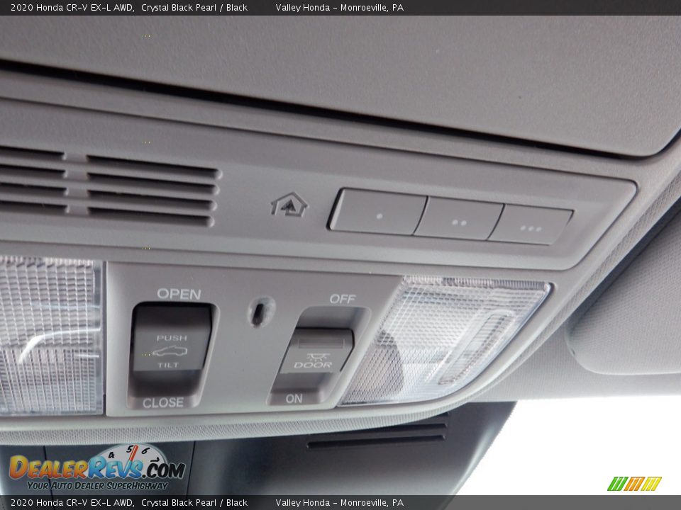 2020 Honda CR-V EX-L AWD Crystal Black Pearl / Black Photo #24