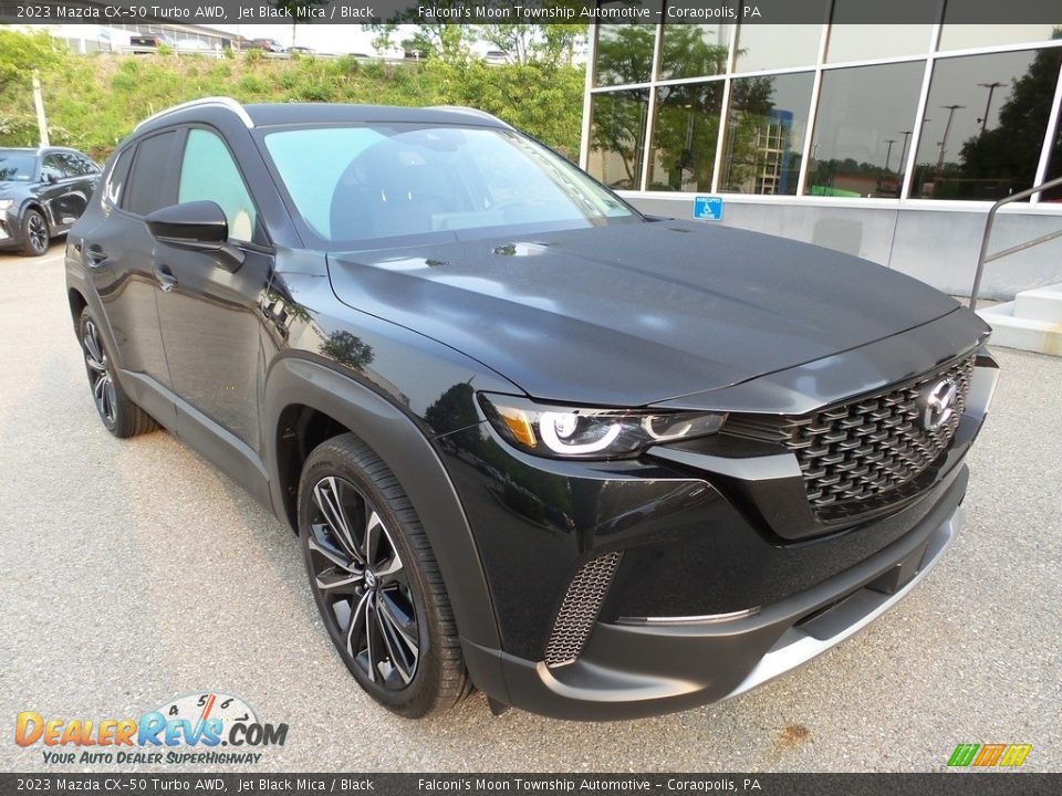 2023 Mazda CX-50 Turbo AWD Jet Black Mica / Black Photo #9