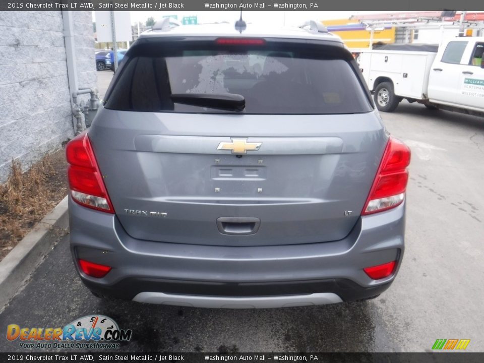 2019 Chevrolet Trax LT AWD Satin Steel Metallic / Jet Black Photo #7