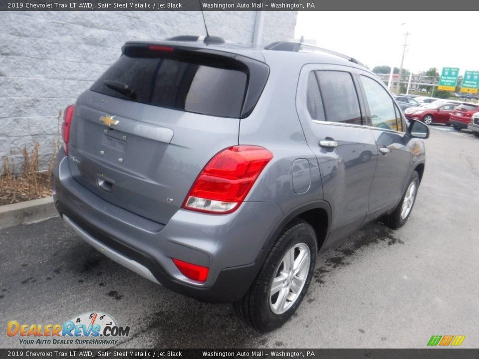 2019 Chevrolet Trax LT AWD Satin Steel Metallic / Jet Black Photo #8