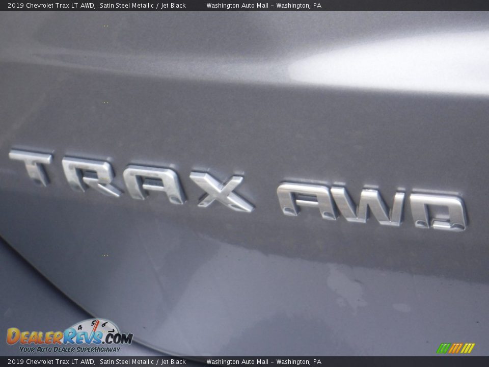 2019 Chevrolet Trax LT AWD Satin Steel Metallic / Jet Black Photo #9