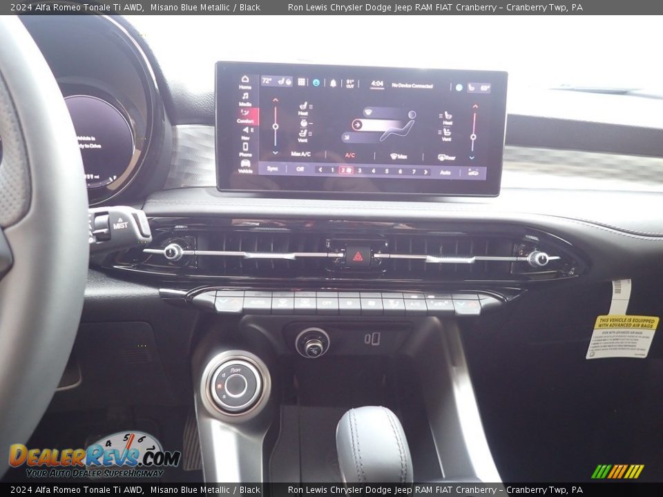 Controls of 2024 Alfa Romeo Tonale Ti AWD Photo #18