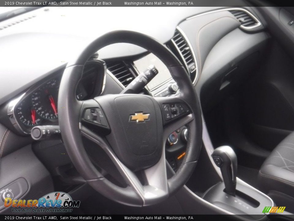 2019 Chevrolet Trax LT AWD Satin Steel Metallic / Jet Black Photo #11