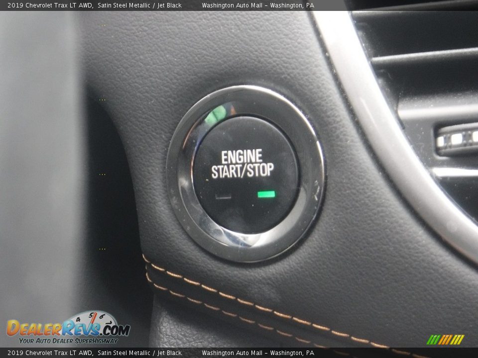 2019 Chevrolet Trax LT AWD Satin Steel Metallic / Jet Black Photo #17