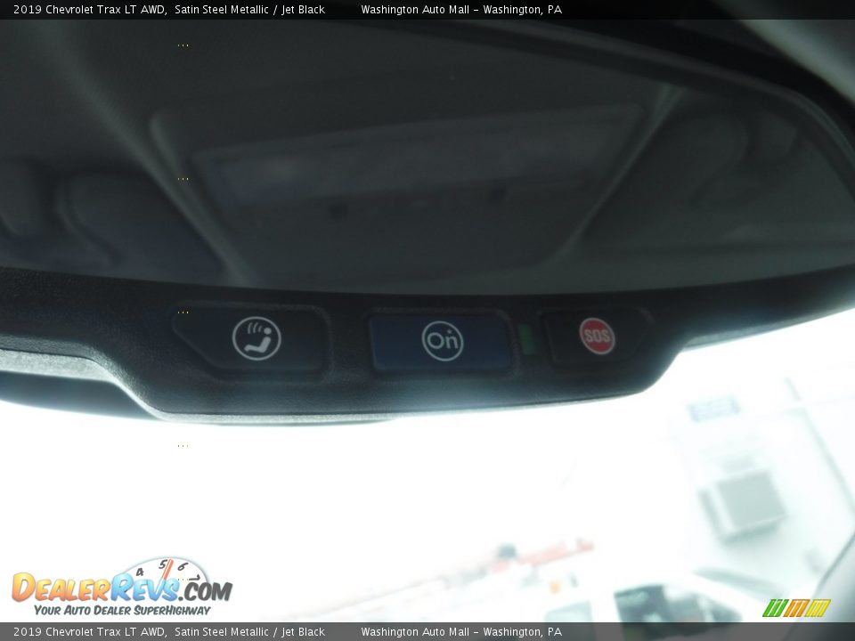 2019 Chevrolet Trax LT AWD Satin Steel Metallic / Jet Black Photo #20