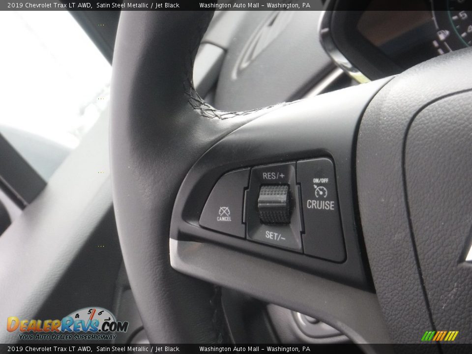 2019 Chevrolet Trax LT AWD Satin Steel Metallic / Jet Black Photo #21