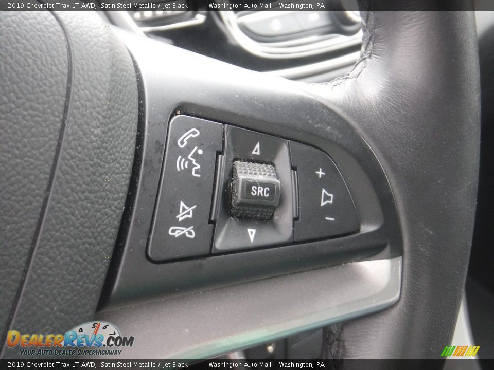 2019 Chevrolet Trax LT AWD Satin Steel Metallic / Jet Black Photo #22