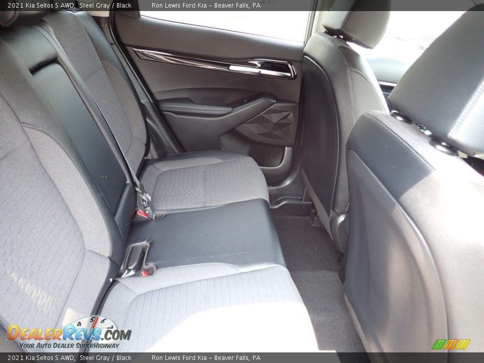 2021 Kia Seltos S AWD Steel Gray / Black Photo #10