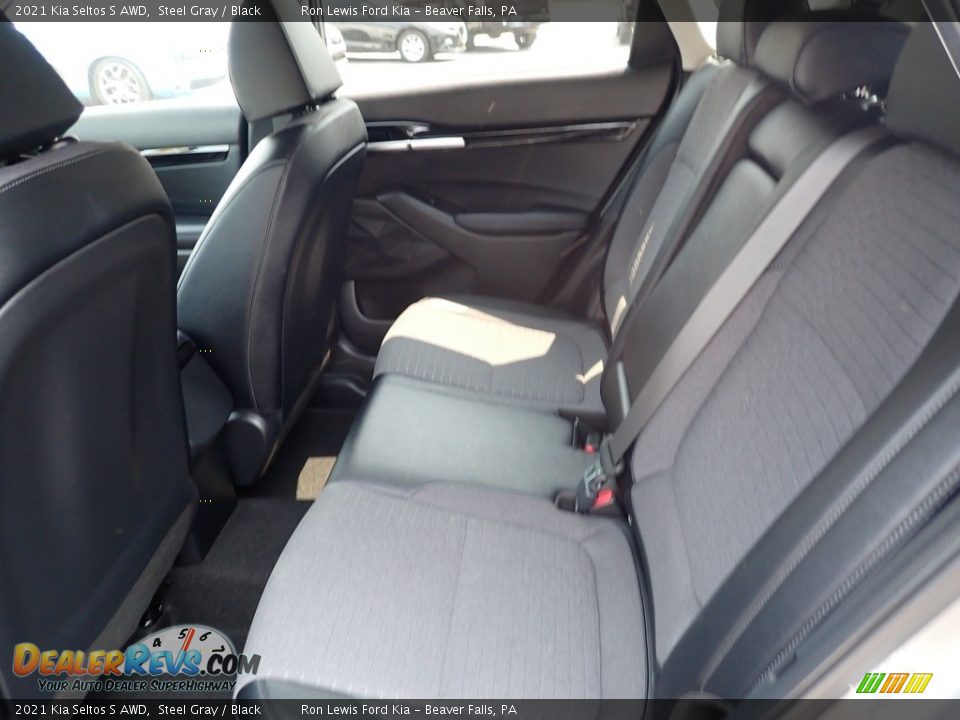2021 Kia Seltos S AWD Steel Gray / Black Photo #12